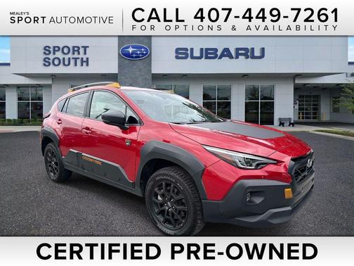 Lithium Red Pearl 2024 Subaru Crosstrek Wilderness