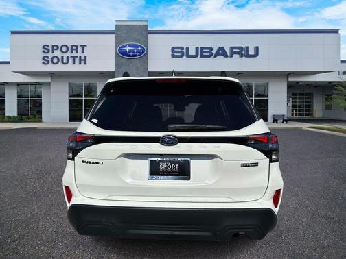 Crystal White Pearl 2026 Subaru Forester Hybrid Premium