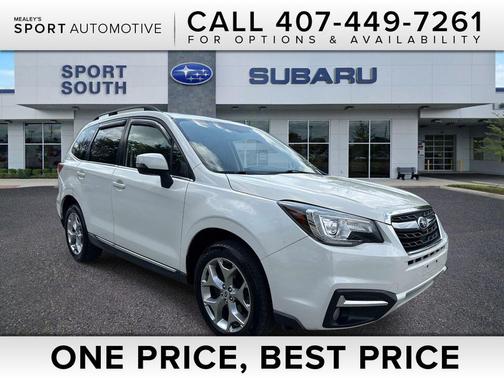 Crystal White Pearl 2017 Subaru Forester 2.5i Touring