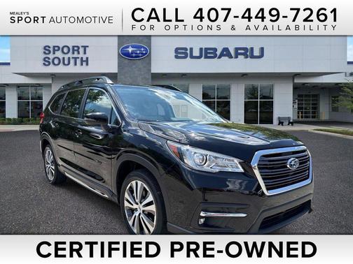 Crystal Black Silica 2022 Subaru Ascent Limited 8-Passenger