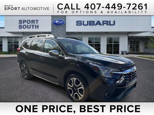 Crystal Black Silica 2023 Subaru Ascent Limited 8-Passenger