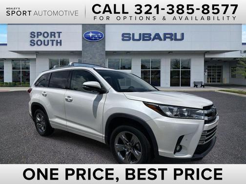 2019 Toyota Highlander Limited Platinum