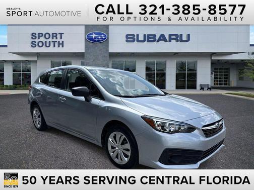 Ice Silver Metallic 2023 Subaru Impreza Base