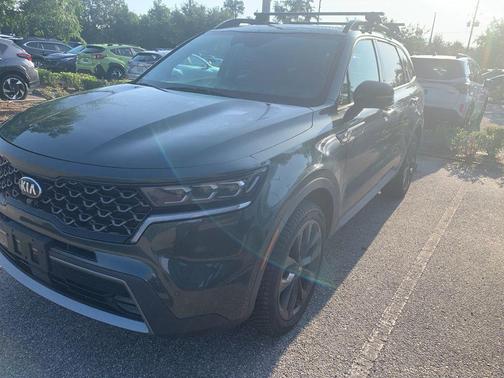 Aruba Green 2021 Kia Sorento SX