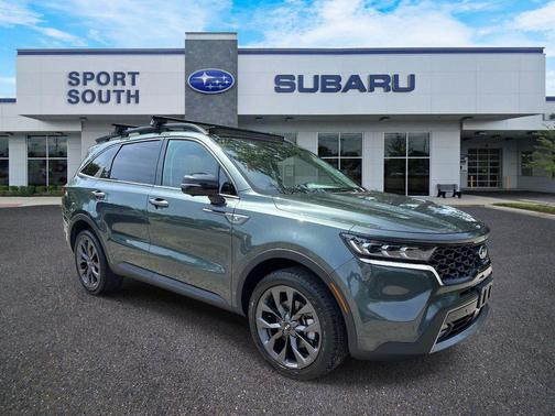 Aruba Green 2021 Kia Sorento SX