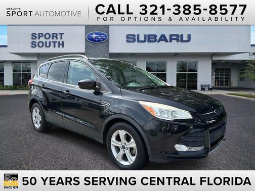 White Platinum Metallic Tri-Coat 2015 Ford Escape SE