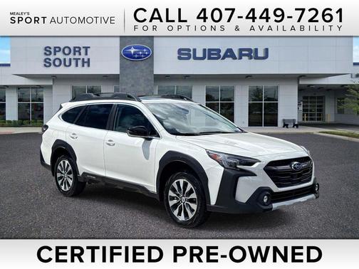 Crystal White Pearl 2024 Subaru Outback Limited