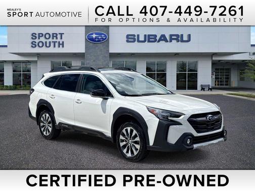 Crystal White Pearl 2024 Subaru Outback Limited