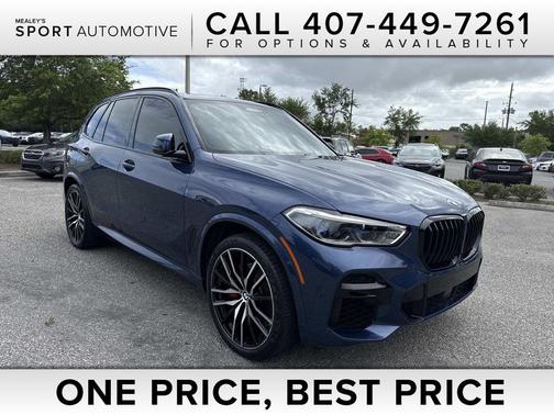 Phytonic Blue Metallic 2023 BMW X5 sDrive40i