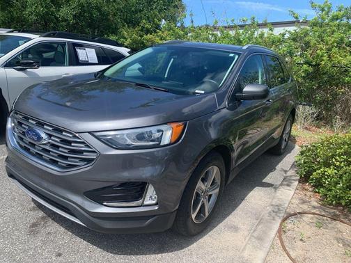 Gray Metallic 2021 Ford Edge SEL