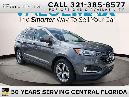 Carbonized Gray Metallic 2021 Ford Edge SEL