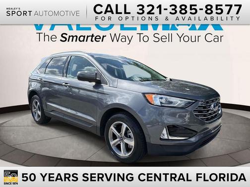 Carbonized Gray Metallic 2021 Ford Edge SEL