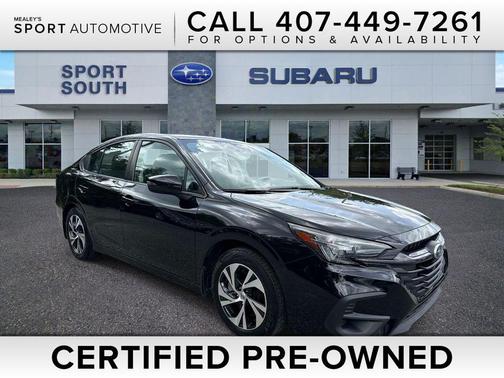 Crystal Black Silica 2024 Subaru Legacy Premium