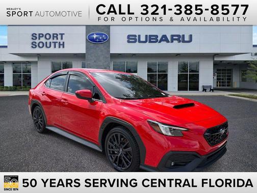 Ignition Red 2025 Subaru WRX Premium