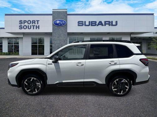 Crystal White Pearl 2026 Subaru Forester Hybrid Limited