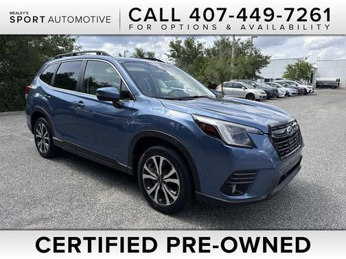 Horizon Blue Pearl 2023 Subaru Forester Limited