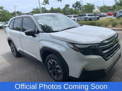 Crystal White Pearl 2025 Subaru Forester Premium