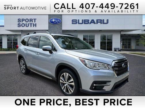 Ice Silver Metallic 2019 Subaru Ascent Limited 7-Passenger