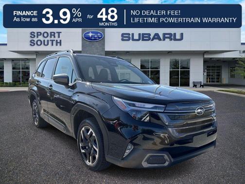Crystal Black Silica 2026 Subaru Forester Hybrid Limited