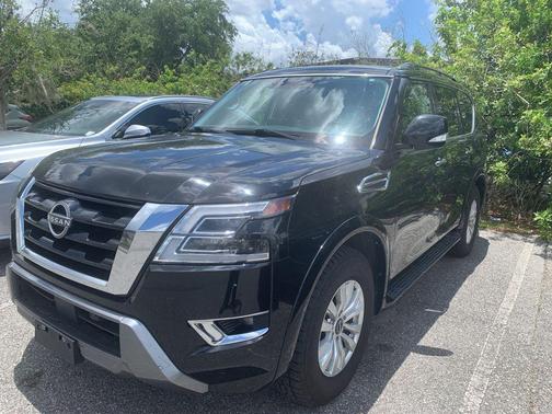 Super Black 2023 Nissan Armada SV 2WD