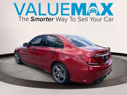 designo Cardinal Red Metallic 2021 Mercedes-Benz AMG C 43 4MATIC