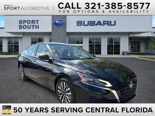Super Black Clearcoat 2024 Nissan Altima 2.5 SV