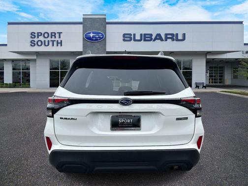 Crystal White Pearl 2026 Subaru Forester Hybrid Premium