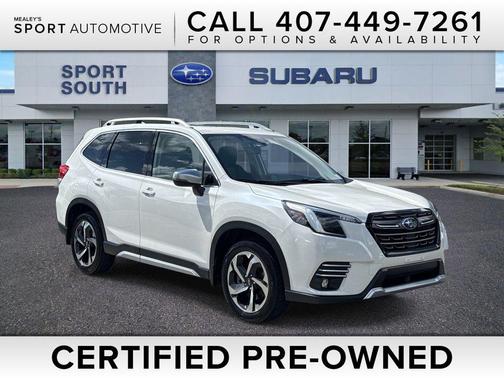 Crystal White Pearl 2023 Subaru Forester Touring
