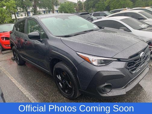 Magnetite Gray Metallic/Crystal Black Silica 2025 Subaru Crosstrek Base