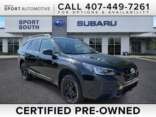 Crystal Black Silica 2025 Subaru Outback Wilderness