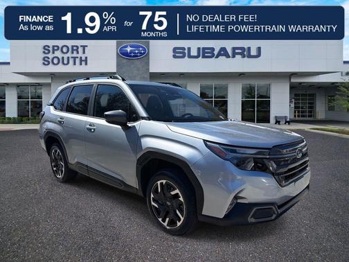 Ice Silver Metallic 2026 Subaru Forester Limited