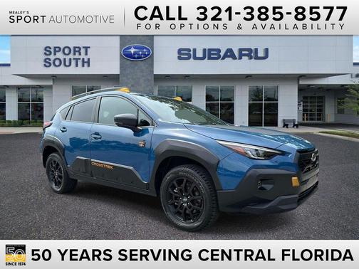 Geyser Blue Pearl 2024 Subaru Crosstrek Wilderness