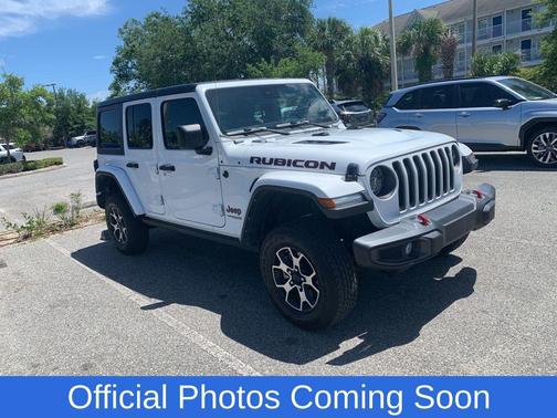 Bright White Clearcoat 2022 Jeep Wrangler Unlimited Rubicon