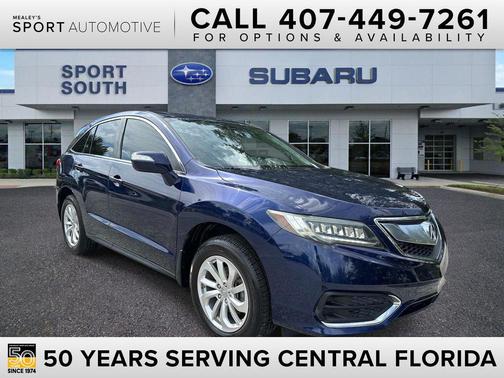 Fathom Blue Pearl 2017 Acura RDX Technology & AcuraWatch Plus Package