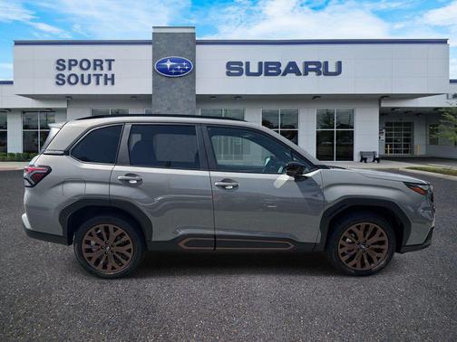 River Rock Pearl 2026 Subaru Forester Hybrid Sport