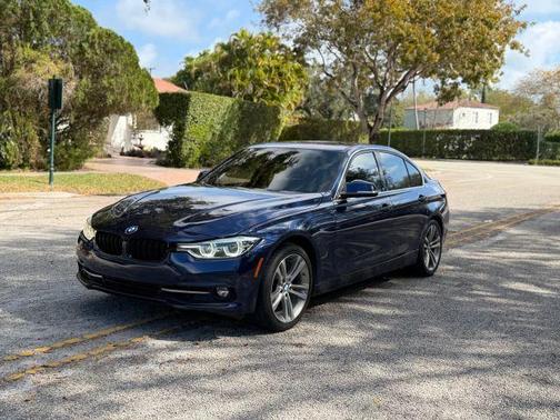 Blue 2018 BMW 330 i