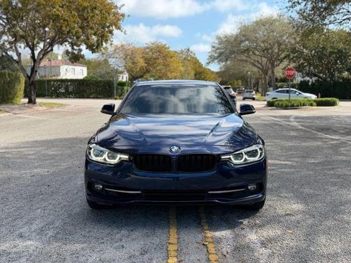 Blue 2018 BMW 330 i