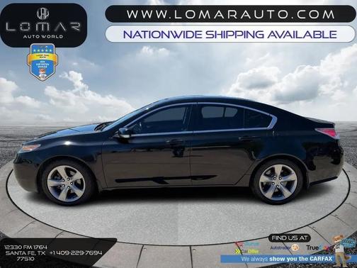 Crystal Black Pearl 2012 Acura TL Technology