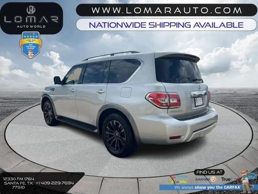 Brilliant Silver 2018 Nissan Armada Platinum