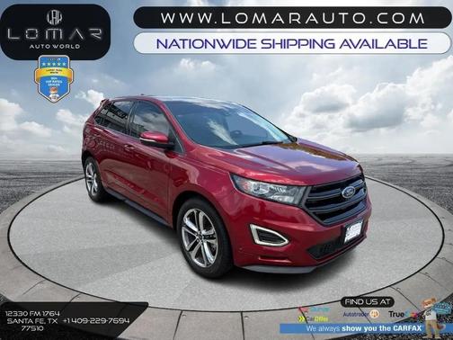 Ruby Red Metallic Tinted Clearcoat 2016 Ford Edge Sport
