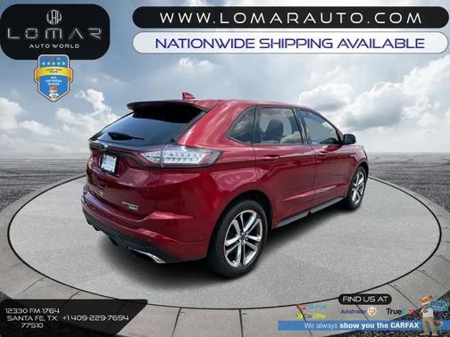Ruby Red Metallic Tinted Clearcoat 2016 Ford Edge Sport