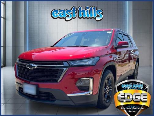 Radiant Red 2023 Chevrolet Traverse LT Cloth