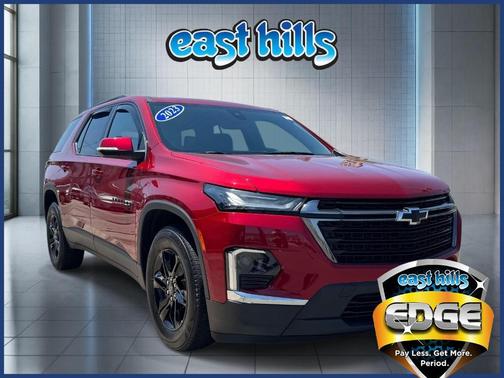 Radiant Red 2023 Chevrolet Traverse LT Cloth