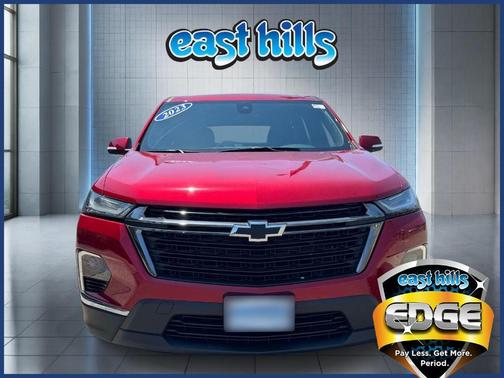 Radiant Red 2023 Chevrolet Traverse LT Cloth