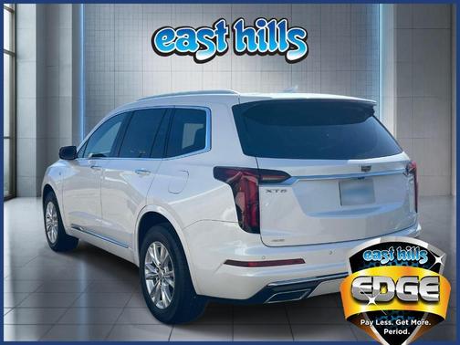 Crystal White Tri-Coat 2023 Cadillac XT6 Luxury AWD
