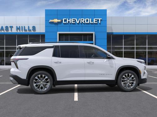 White 2026 Chevrolet Traverse LT