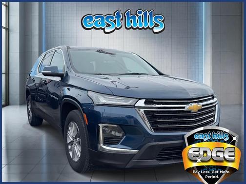 Northsky Blue Metallic 2023 Chevrolet Traverse LT Cloth