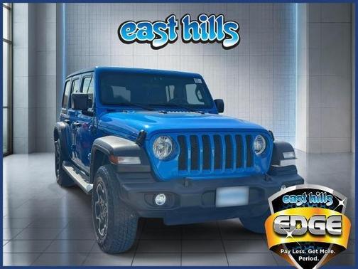 Hydro Blue Pearlcoat 2021 Jeep Wrangler Unlimited Sport S