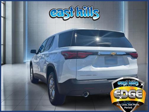 Summit White 2023 Chevrolet Traverse LS