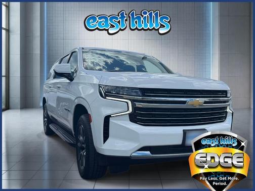 Summit White 2021 Chevrolet Suburban LT